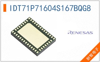 IDT71P71604S167BQG8