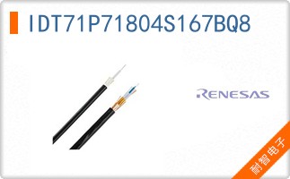 IDT71P71804S167BQ8